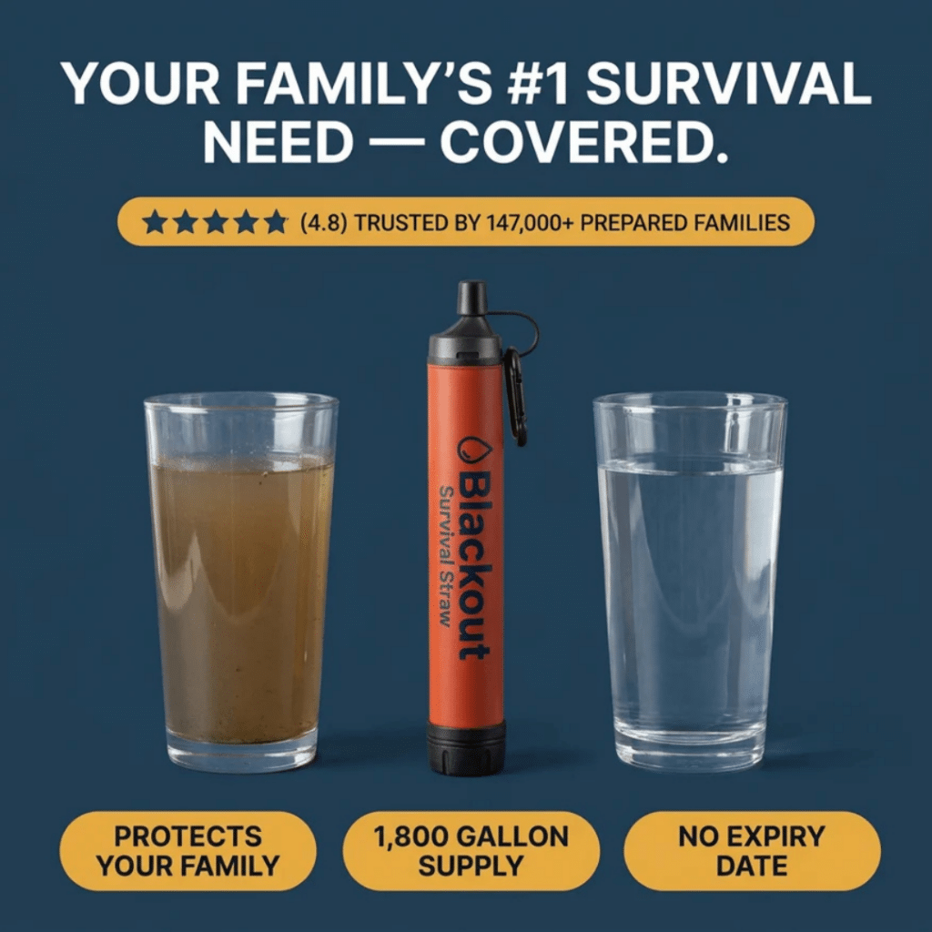 Blackout Water Survival Straw: Official Website